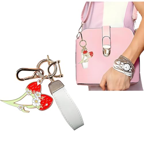 ZORBES® Keychain Safety for Women Self Defense Strawberry Key Chain Accessories ZORBES® Keychain Safety for Women Self Defense Strawberry Key Chain Accessories